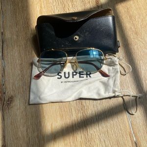 RetroSuperFuture aviator style sunglasses